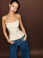 Reformation Genevieve Top - Sugar