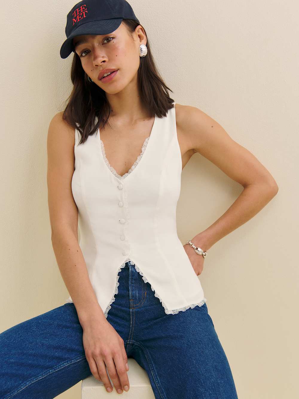 Reformation Skylar Top - Gossamer