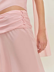 Reformation Petites Olivia Low Waist Skirt - Sugar Blossom