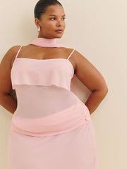 Reformation Lula Top Es - Sugar Blossom