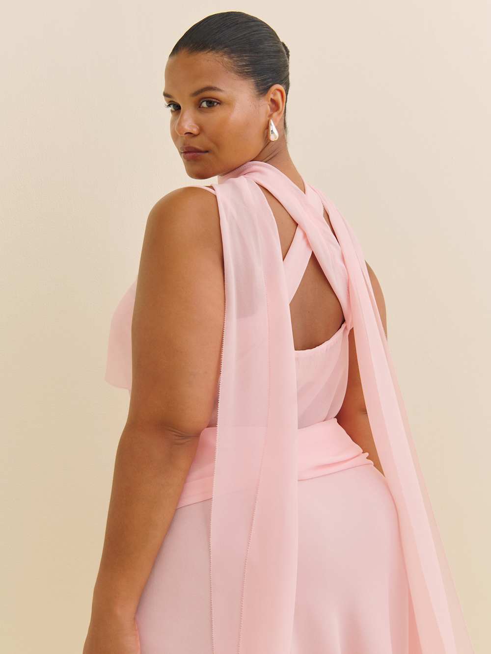 Reformation Lula Top Es - Sugar Blossom