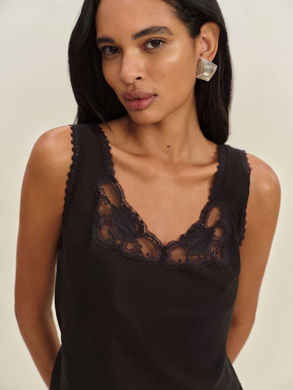 Reformation Lilu Top - Black