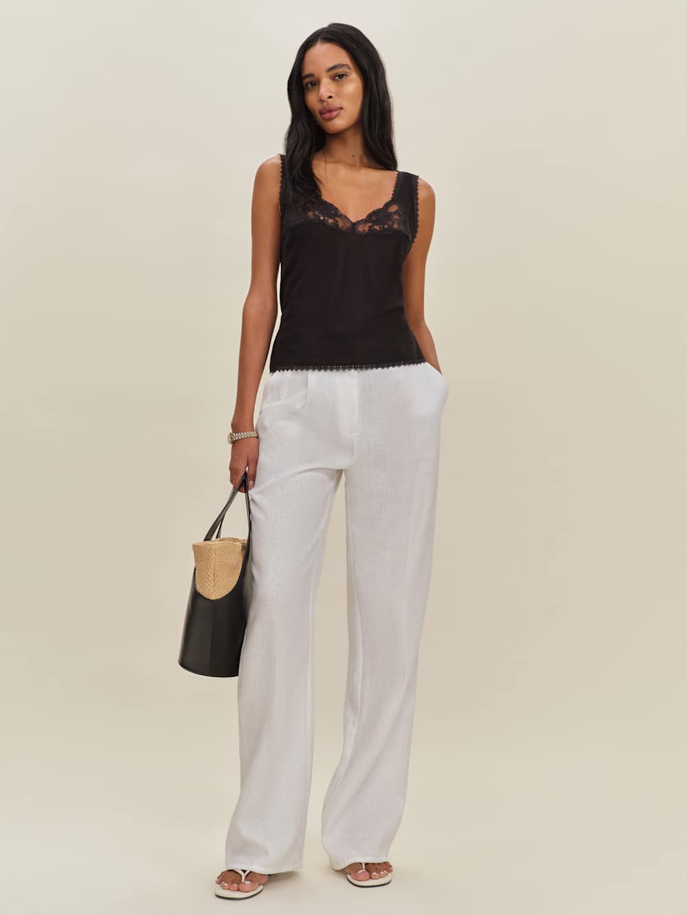 Reformation Lilu Top - Black