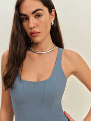 Reformation Seren Top - Cornflower