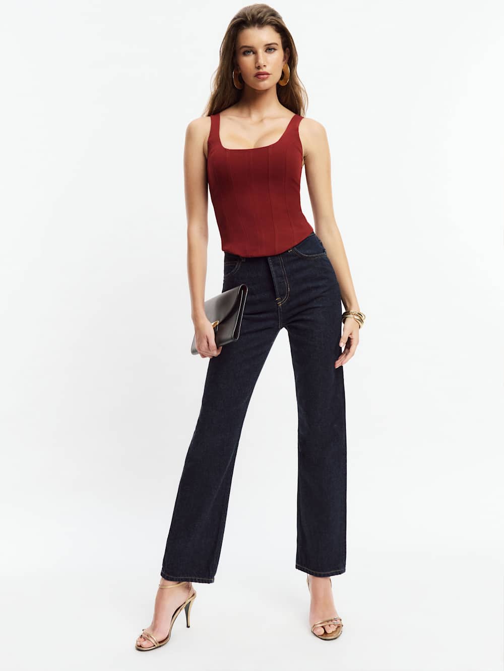 Reformation Seren Top - Chianti