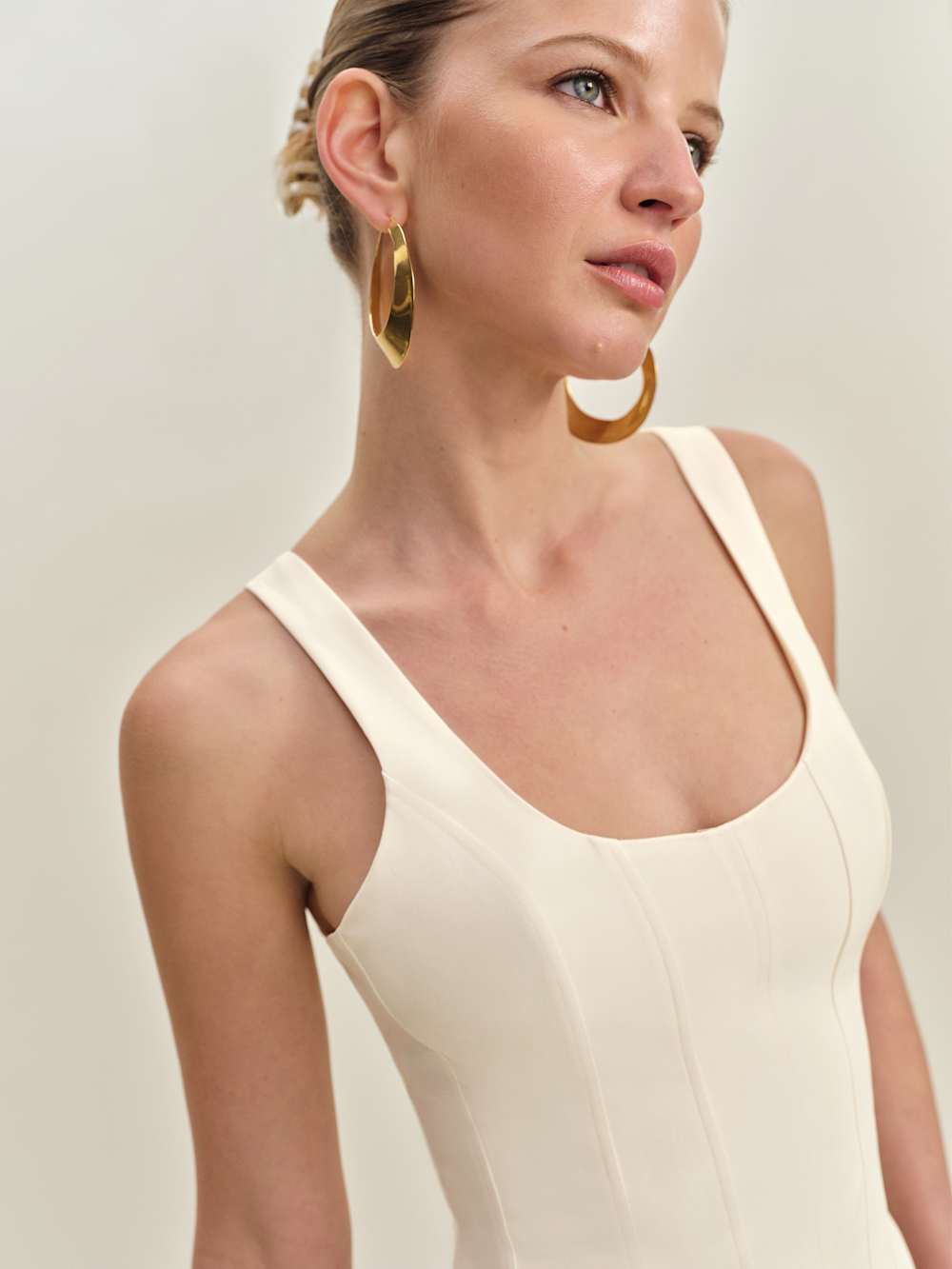Reformation Seren Top - Fior Di Latte