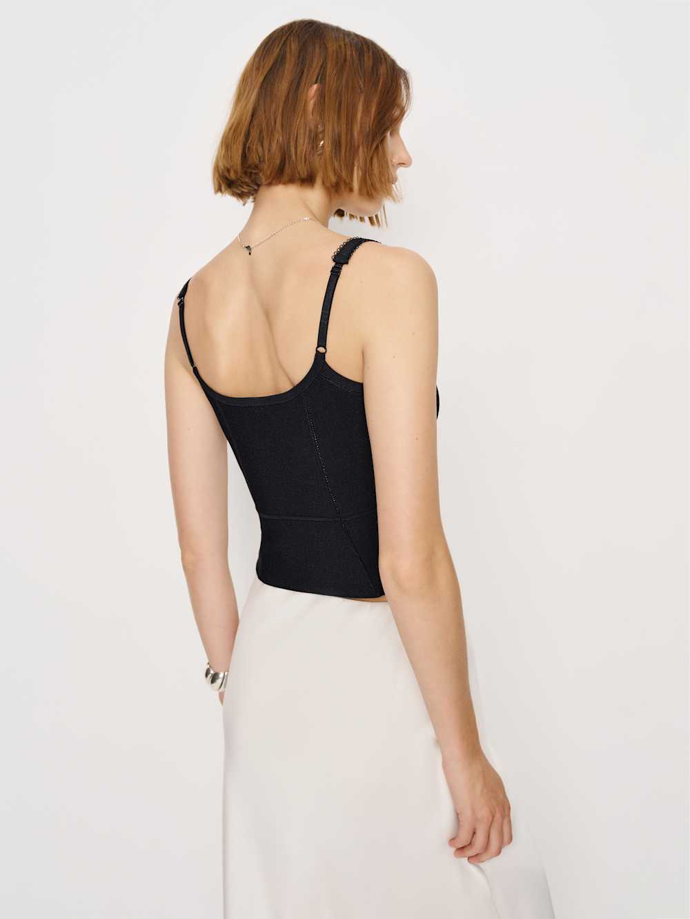 Reformation Waverly Sweater Tank - Black