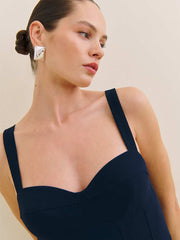 Reformation Marja Dress - Navy