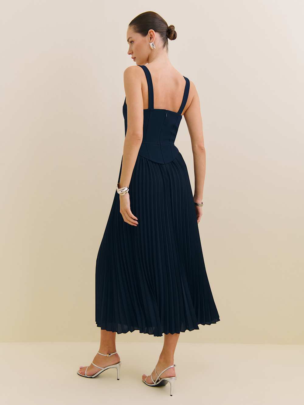 Reformation Marja Dress - Navy