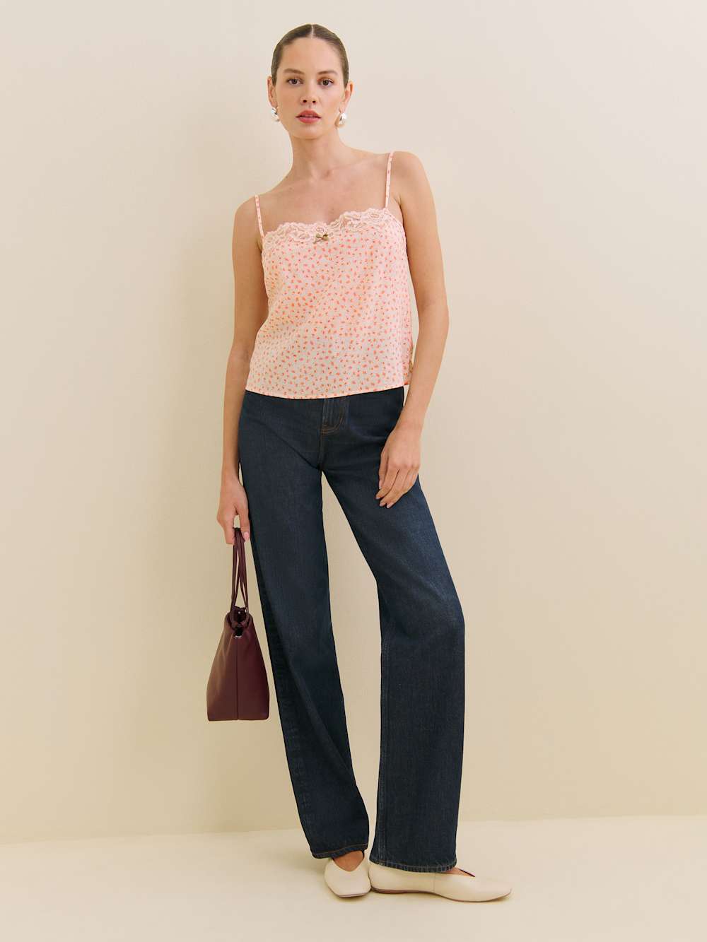Reformation Izel Top - Dainty