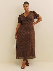 Reformation Michelle Dress Es - Kiss Dot