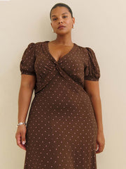 Reformation Michelle Dress Es - Kiss Dot