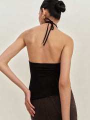 Reformation Juniper Knit Top - Black