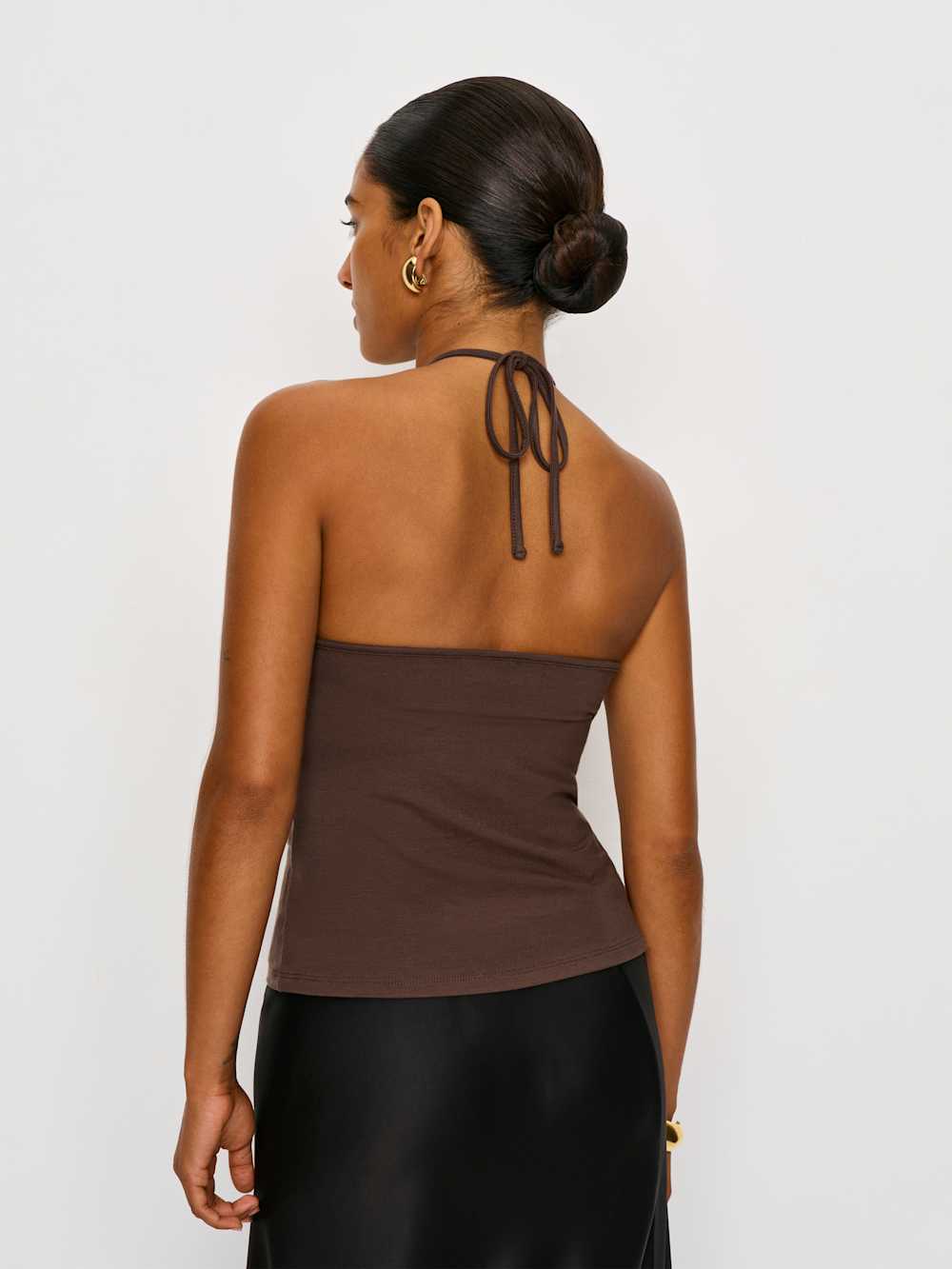 Reformation Juniper Knit Top - Cafe