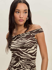 Reformation Lia Knit Dress - Stampede