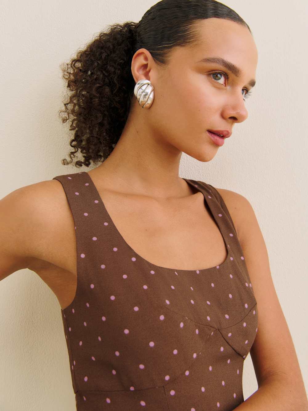 Reformation Cher Dress - Kiss Dot