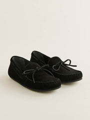 Reformation Annette Moccasin - Black Suede