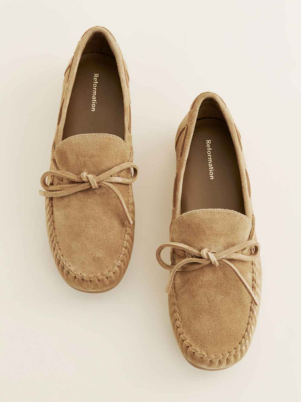 Reformation Annette Moccasin - Toasted Coconut