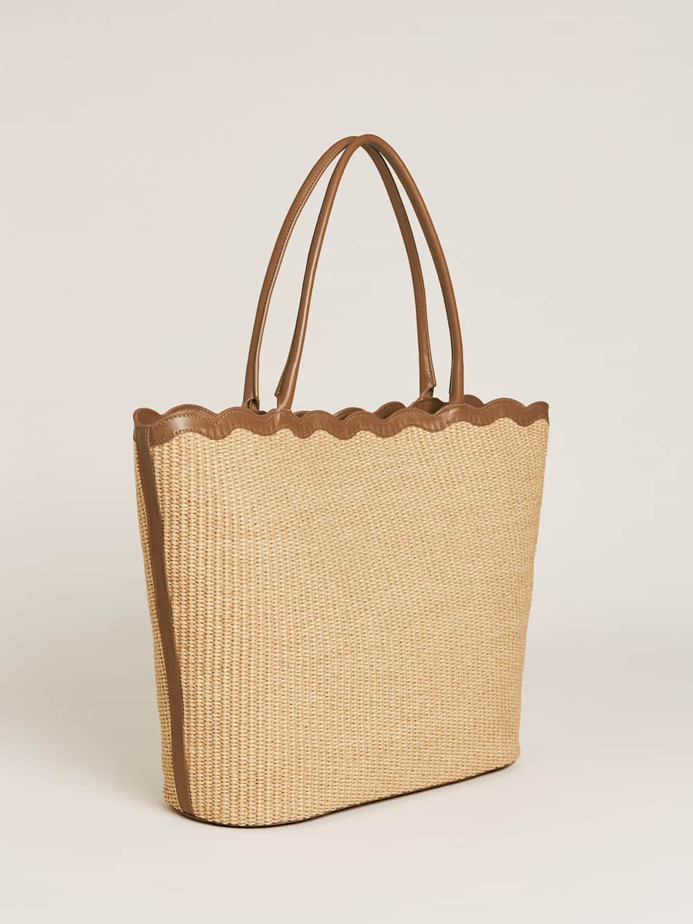 Reformation Isabella Tote - Natural Raffia