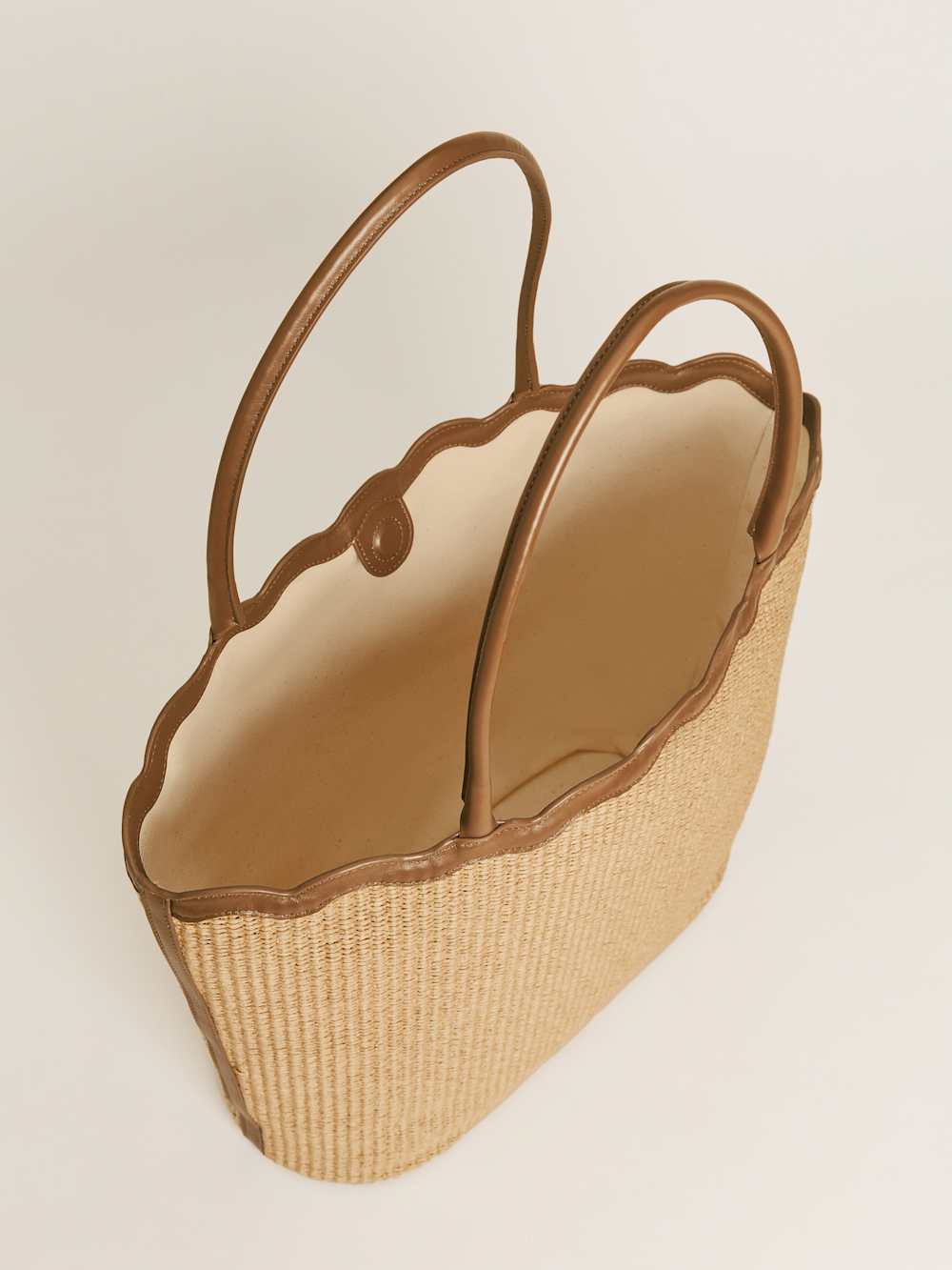 Reformation Isabella Tote - Natural Raffia