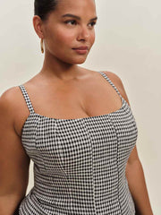 Reformation Hattie Linen Top Es - Remy Check