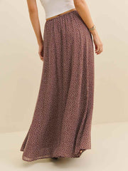Reformation Gemma Skirt - Choco Dot