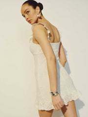 Reformation Nora Knit Dress - Ivory