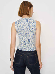 Reformation Bella Knit Top - Nile