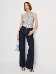Reformation Bella Knit Top - Nile