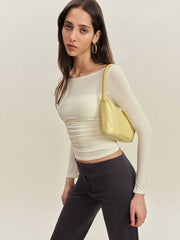 Reformation Julian Knit Top - Ivory