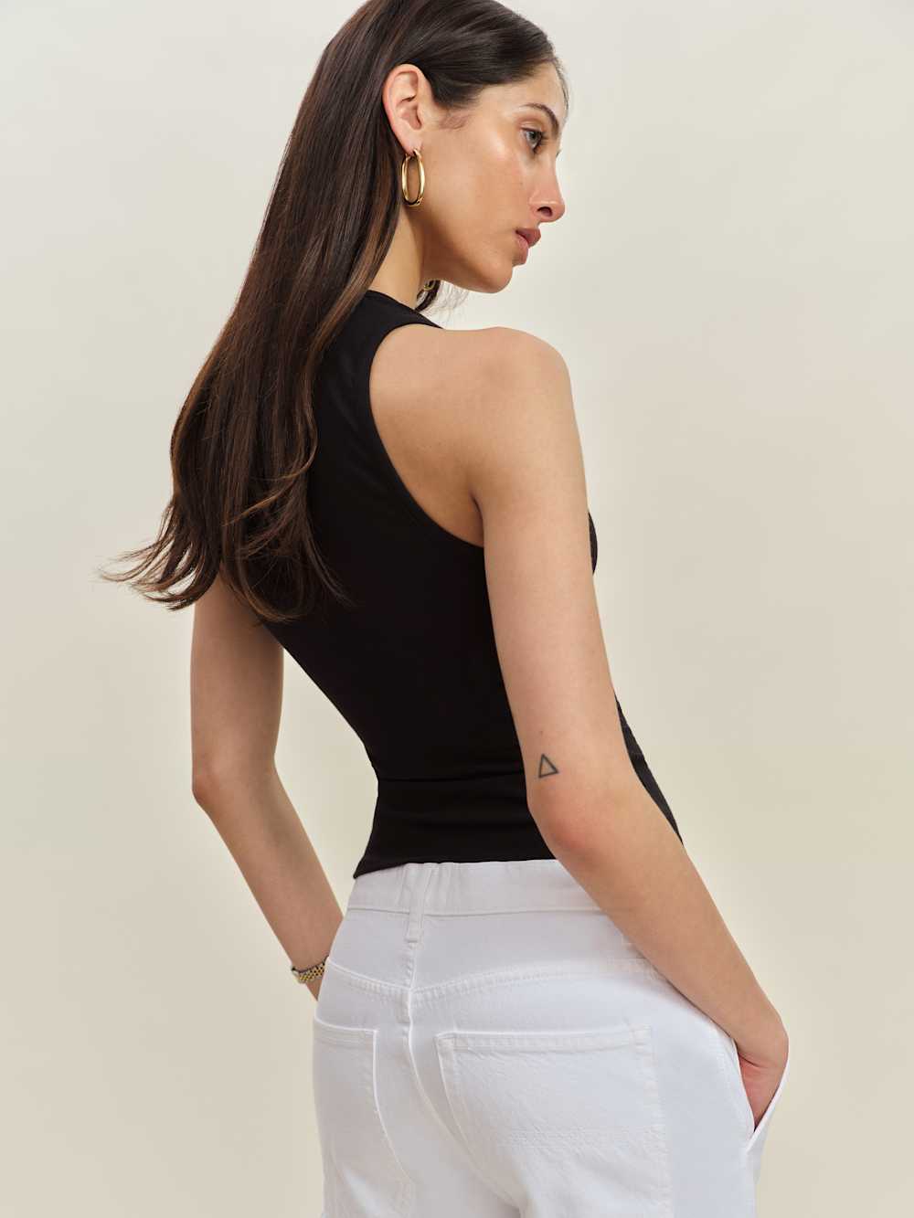 Reformation Archie Knit Top - Black