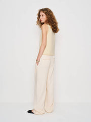 Reformation Pears Knit Top - Custard