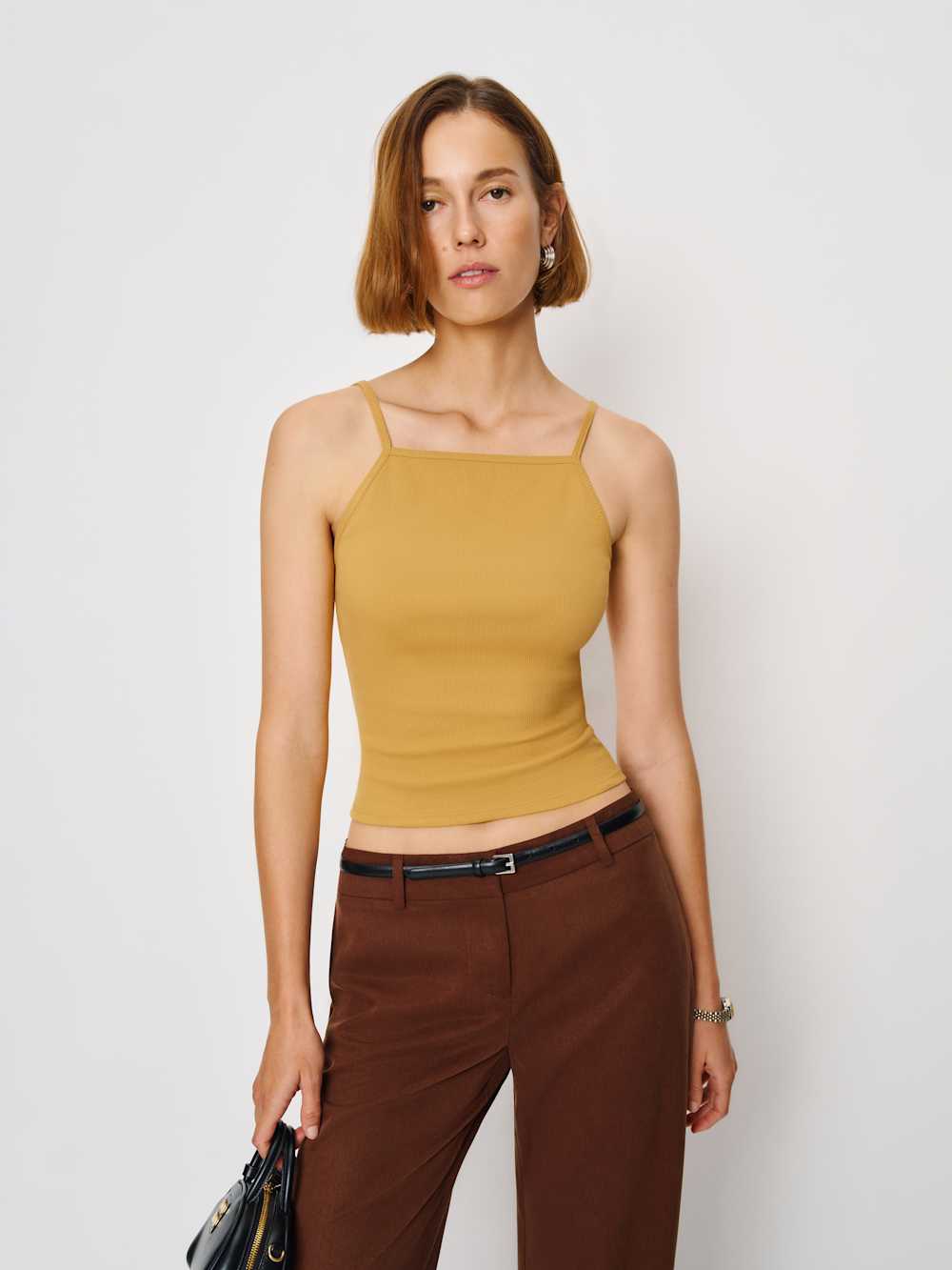 Reformation Arnie Tank - Ochre
