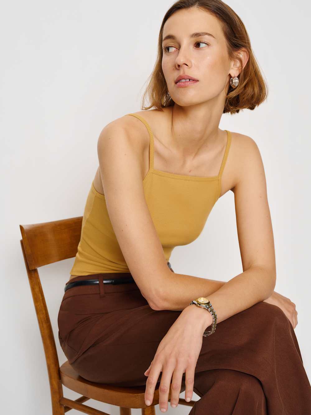 Reformation Arnie Tank - Ochre