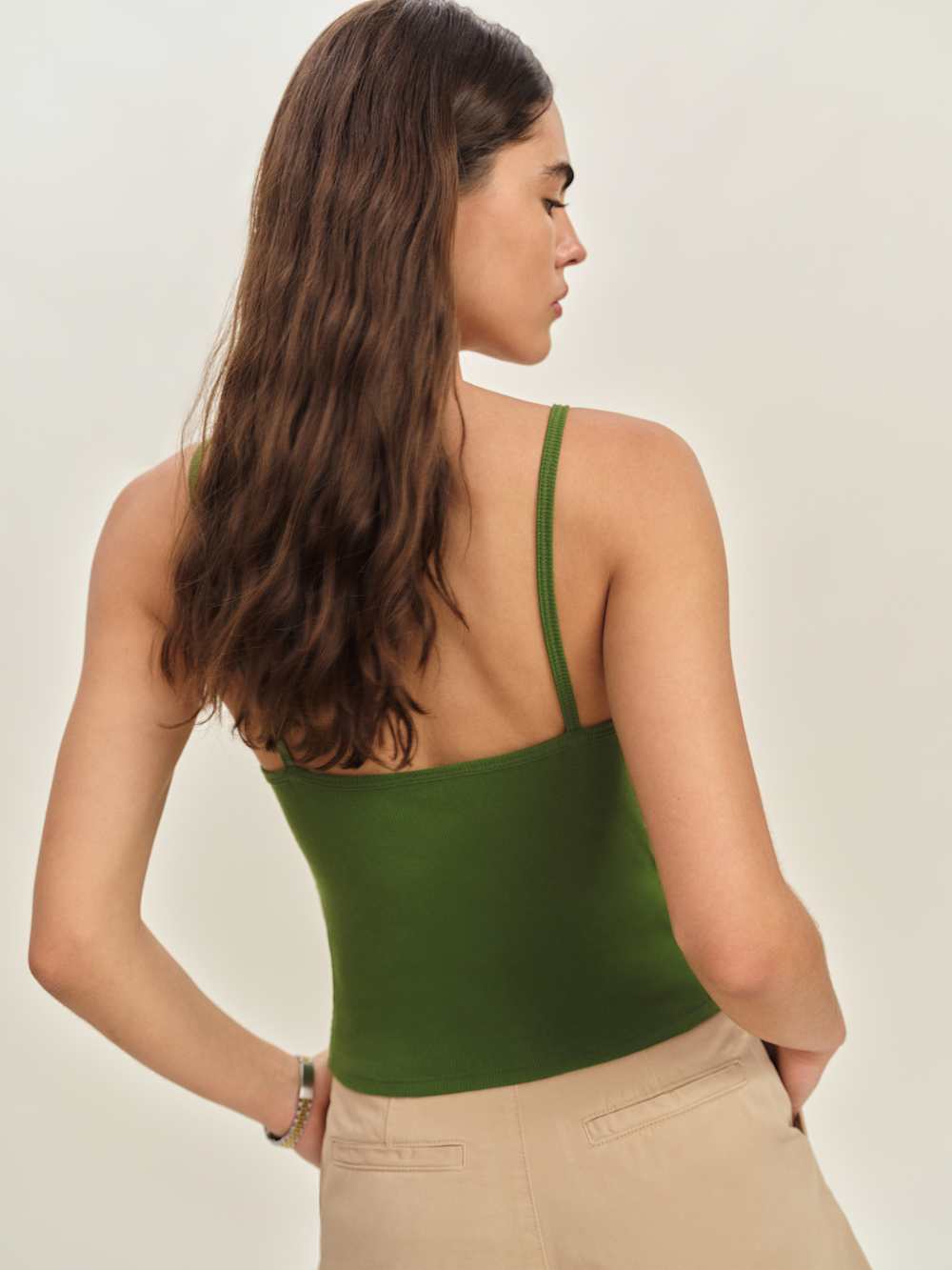 Reformation Arnie Tank - Grass