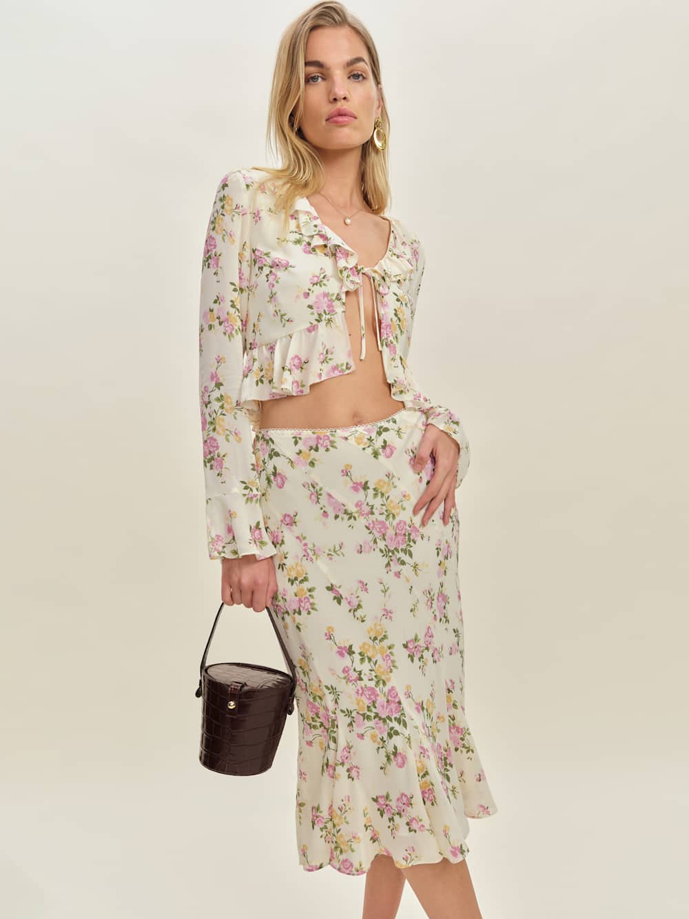 Reformation Julie Two Piece - Posy