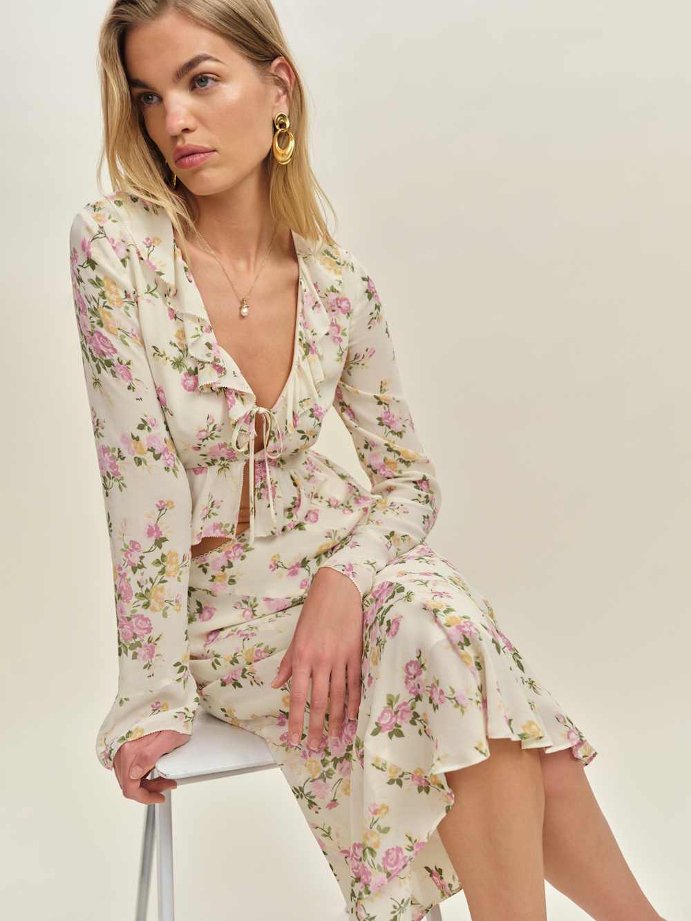 Reformation Julie Two Piece - Posy