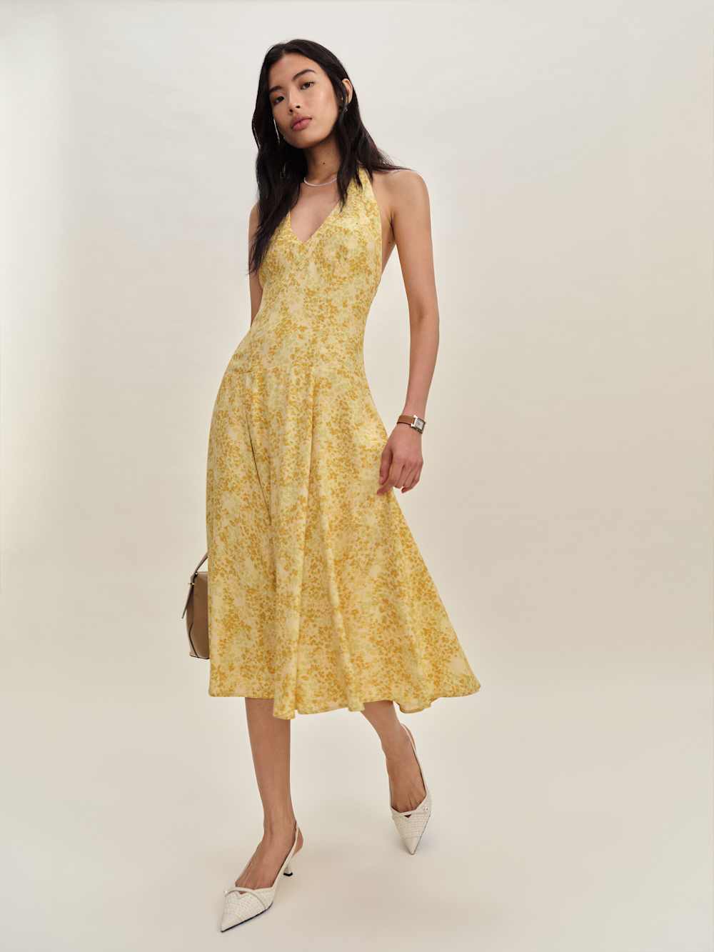 Reformation Sofia Dress - Golden Meadow