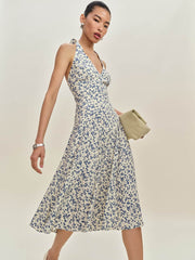 Reformation Sofia Dress - Santorini