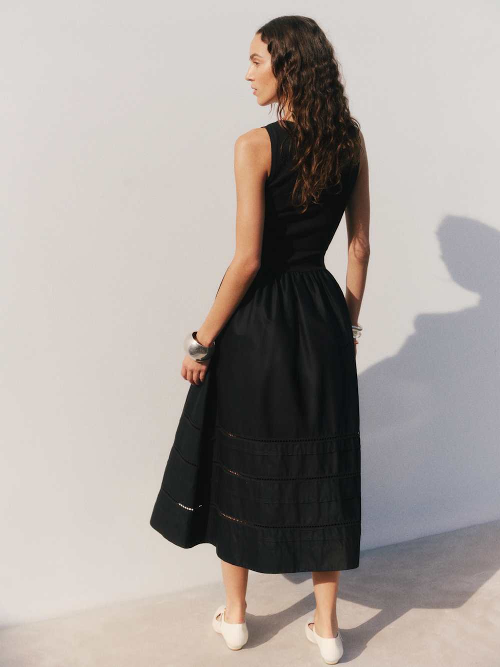 Reformation Idelle Dress - Black