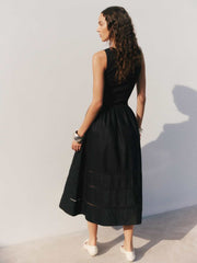 Reformation Idelle Dress - Black