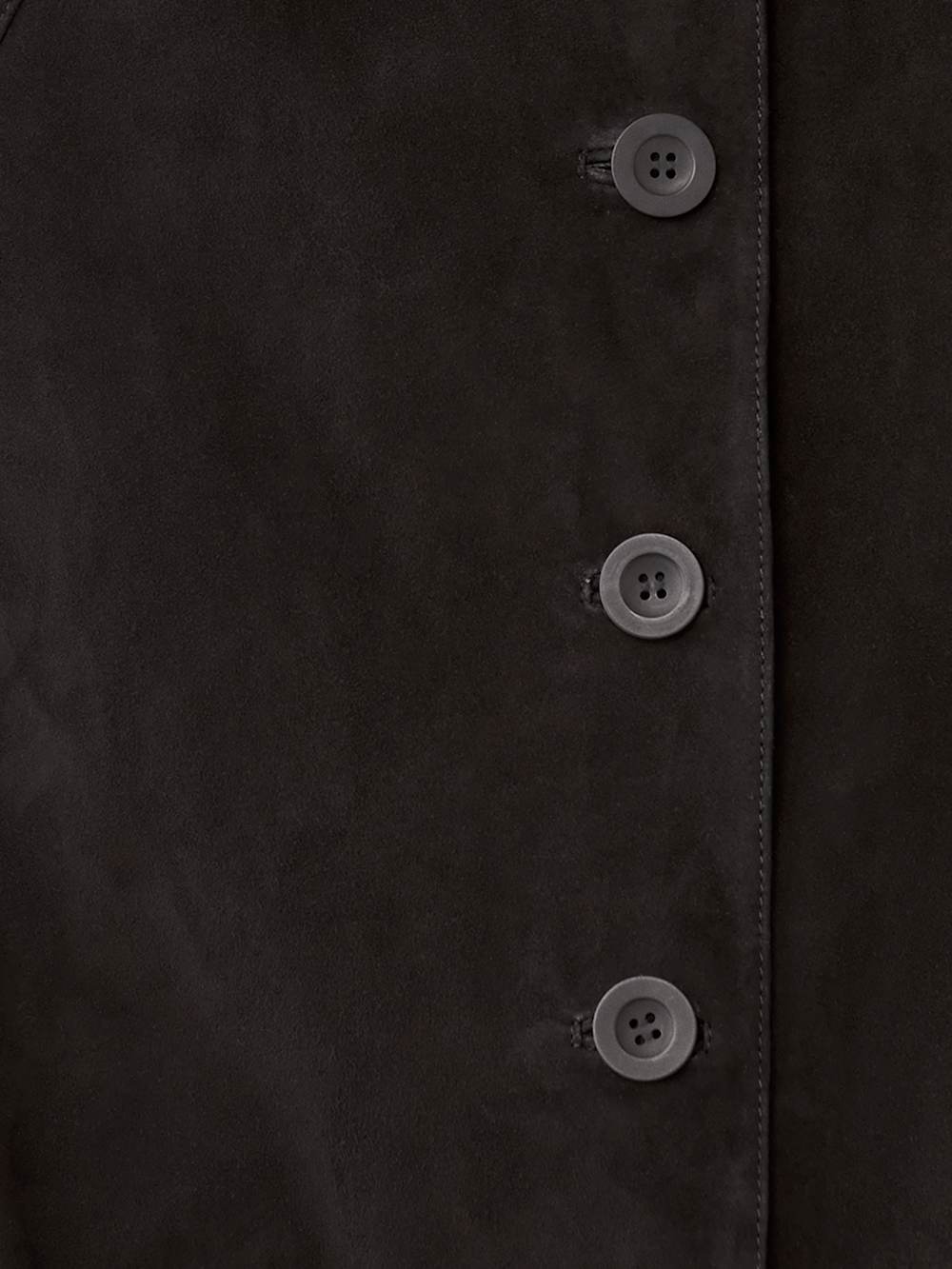 Reformation Veda Celine Jacket - Black Suede