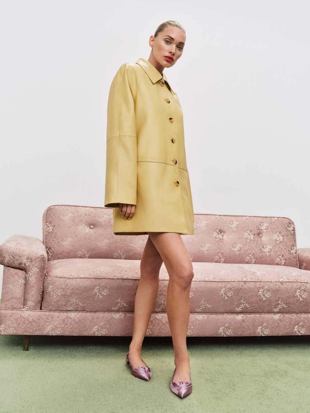Reformation Veda Celine Jacket - Sunshine
