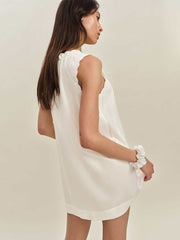 Reformation Holly Sleep Dress - Ivory