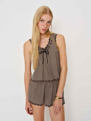 Reformation Hazel Pajama Set - Tartine Check