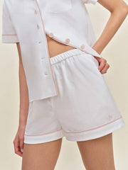 Reformation Blair Pajama Set - White