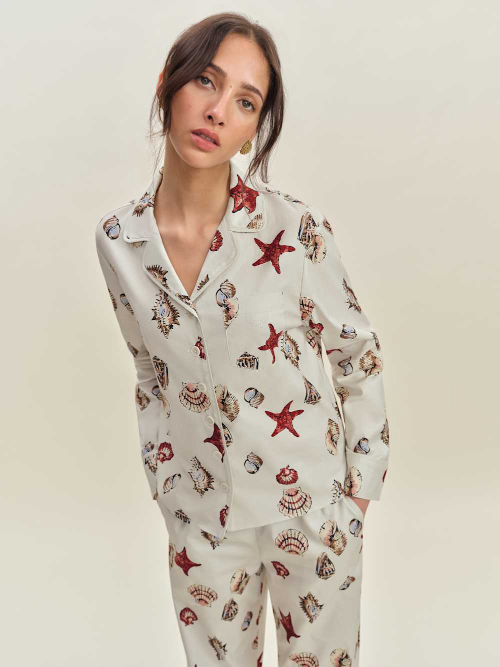 Reformation Coco Pajama Set - Beachy