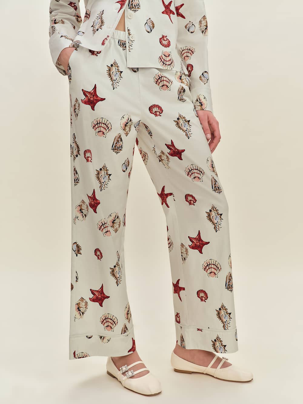 Reformation Coco Pajama Set - Beachy
