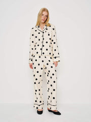 Reformation Coco Pajama Set - Pluto Dot