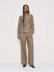 Reformation Coco Pajama Set - Tartine Check